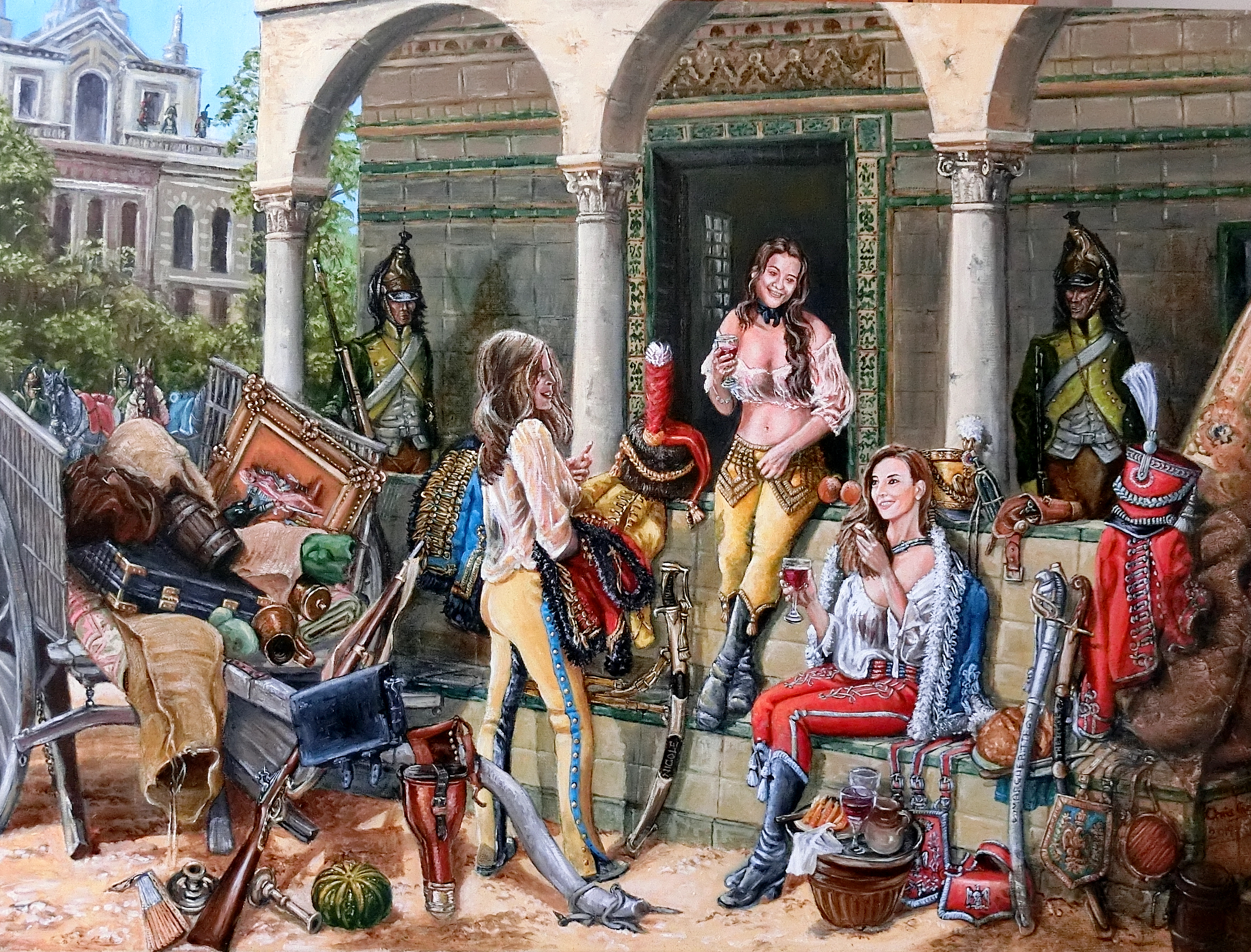 Hussarette Aides de Camp, Spain c. 1810