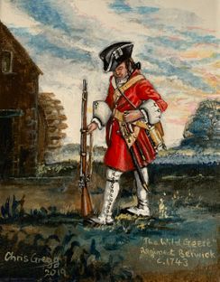 The Wild Geese Regiment Berwick; c. 1743