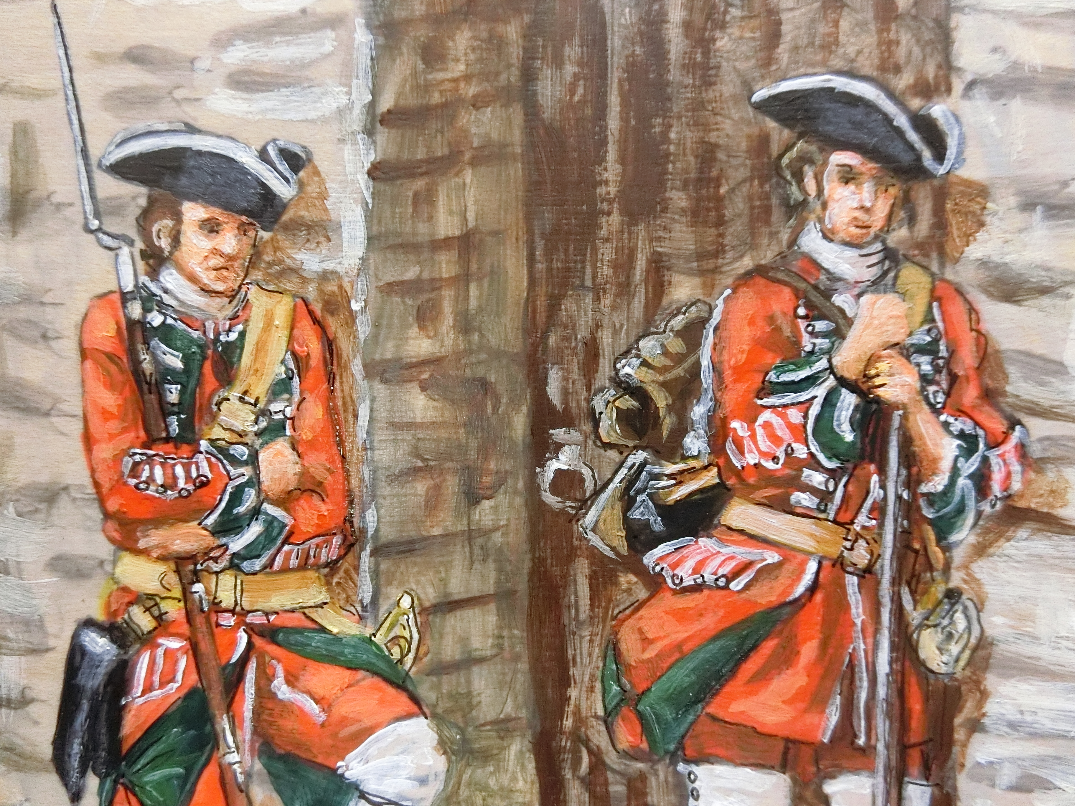 68th Foot - detail