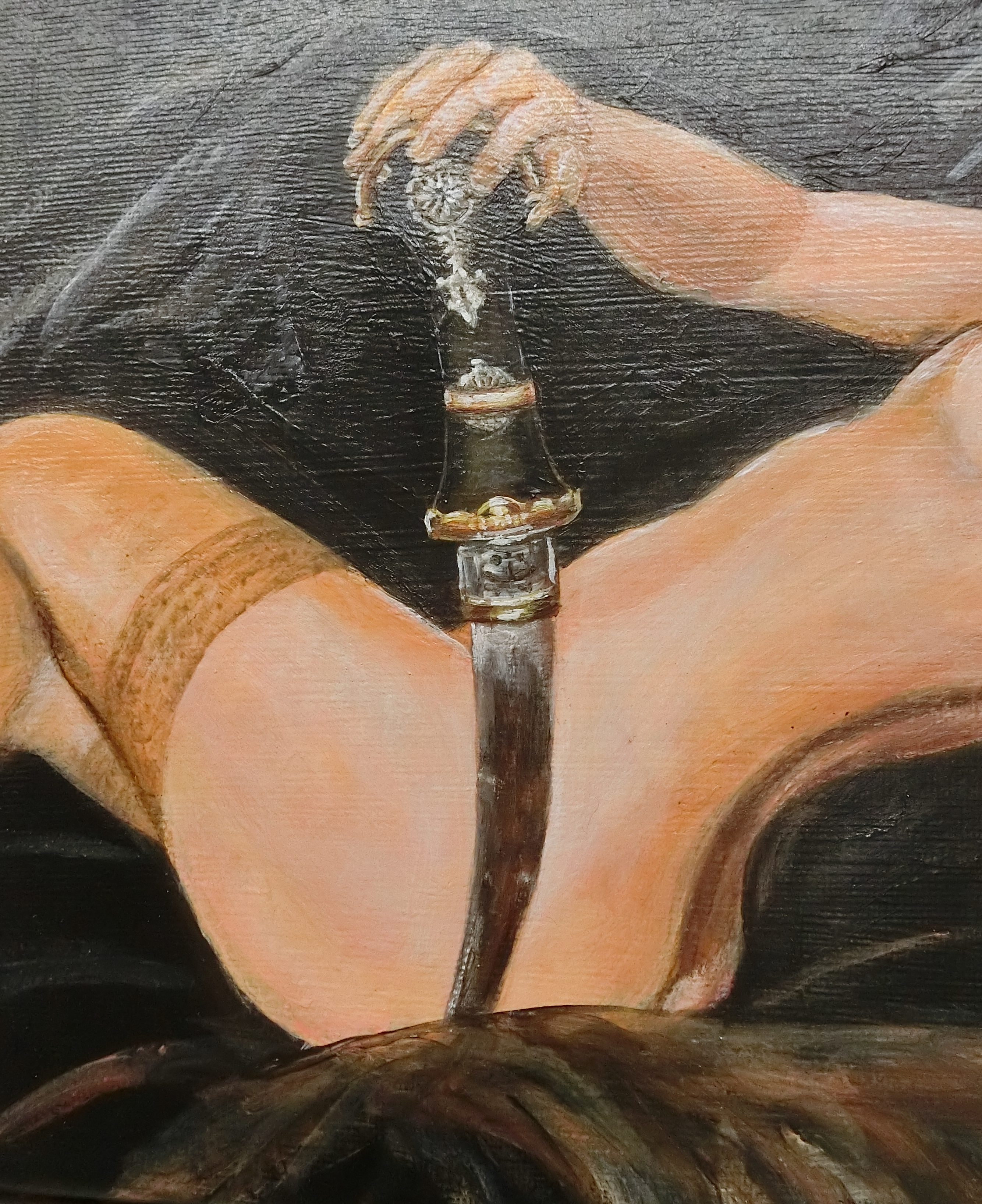 Detail of dagger from "Memories of Marrakesh"