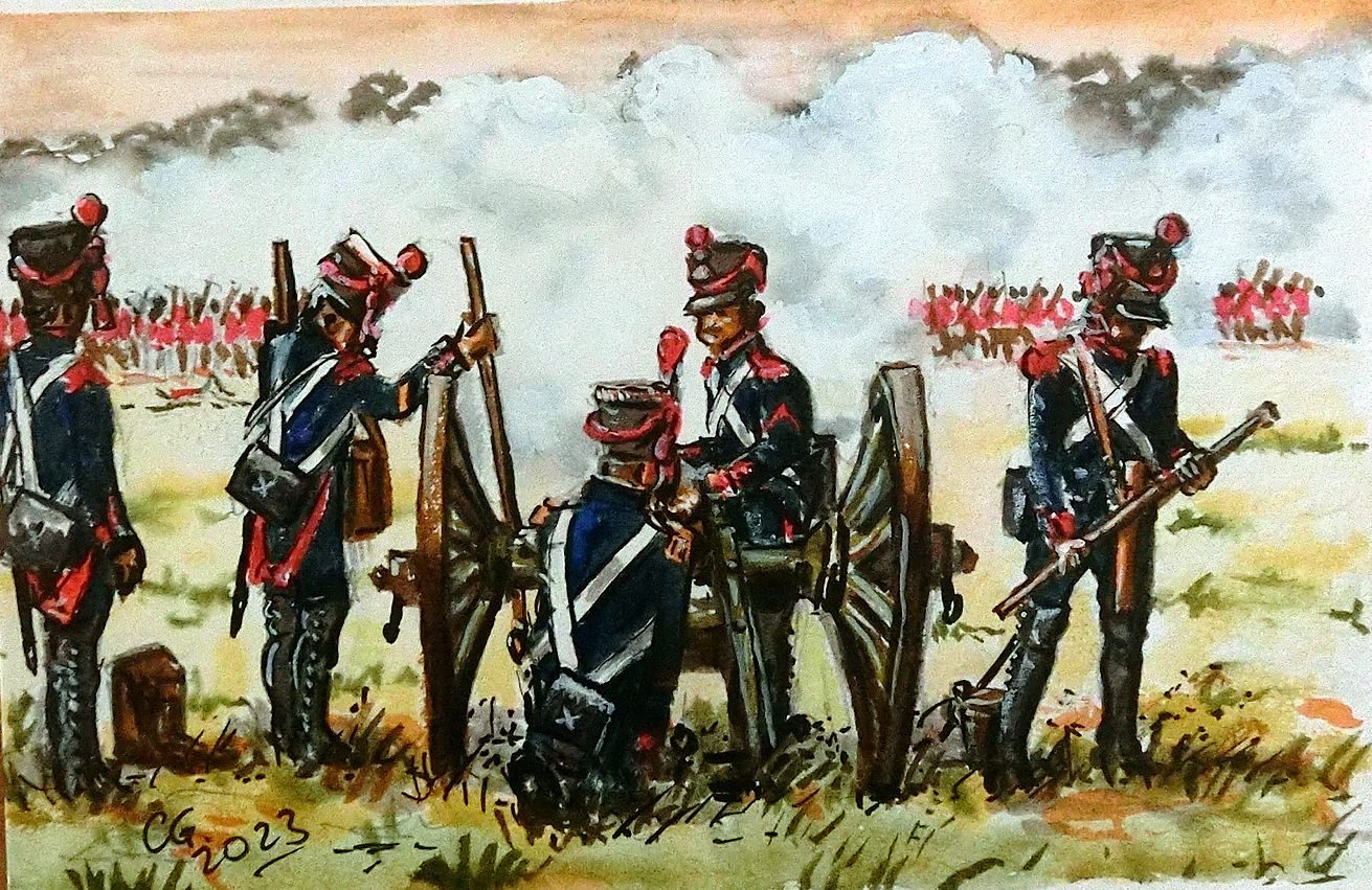 "Chargé de Mitraille" c 1809