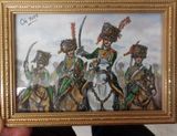 Chasseurs of the Guard in frame