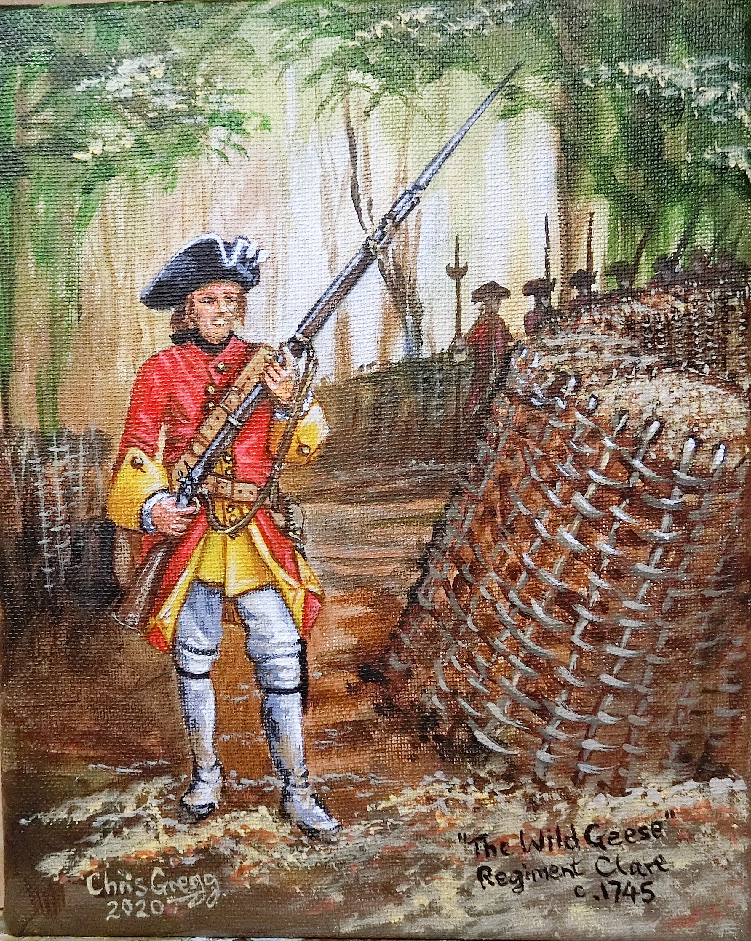 The Wild Geese - Regiment Clare c.1745