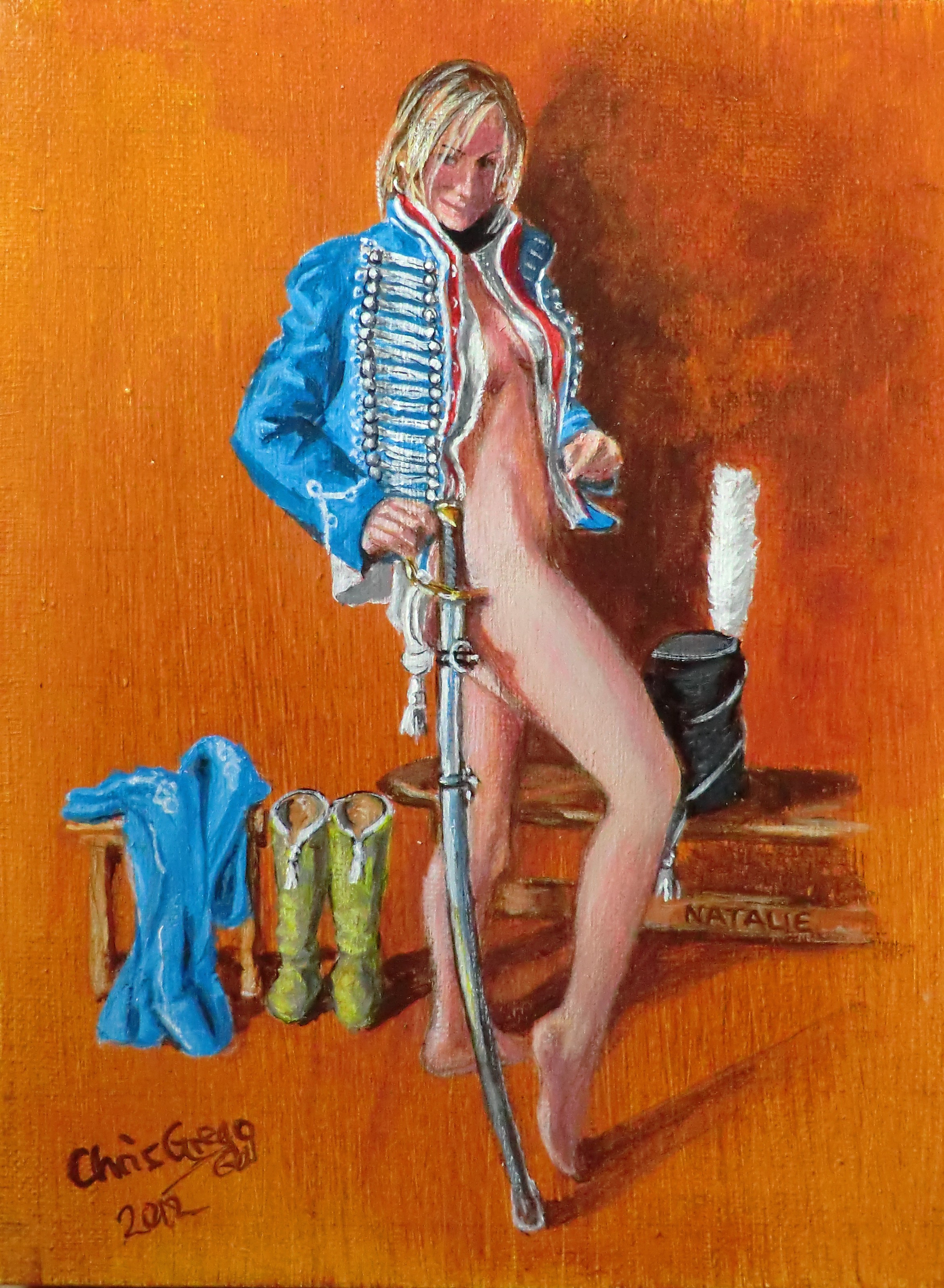 Natalie of the Nassau-Saarbruchen Volontaire Hussars 1747