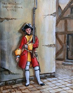 "The Wild Geese" Regiment Clare 1743