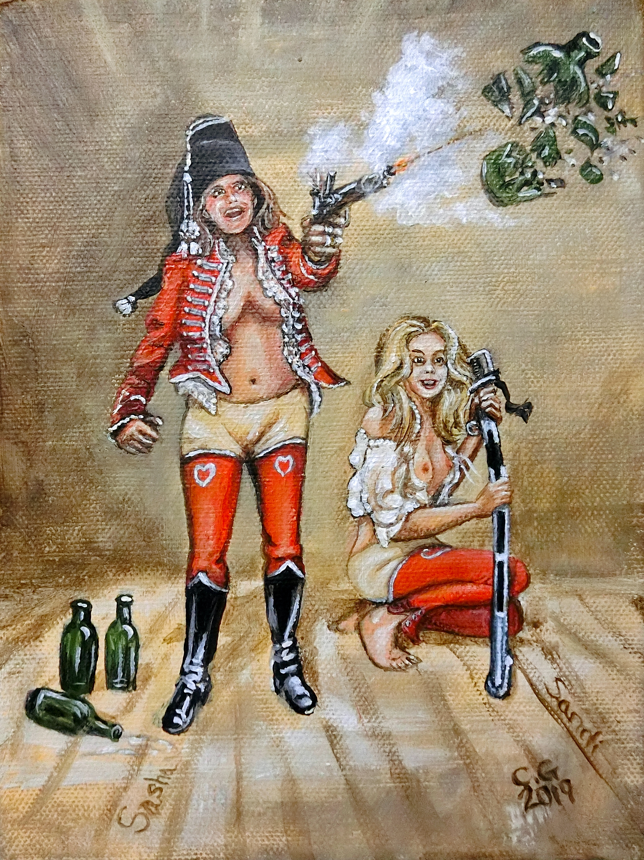 "High Spirits at Weinachten 1757"
