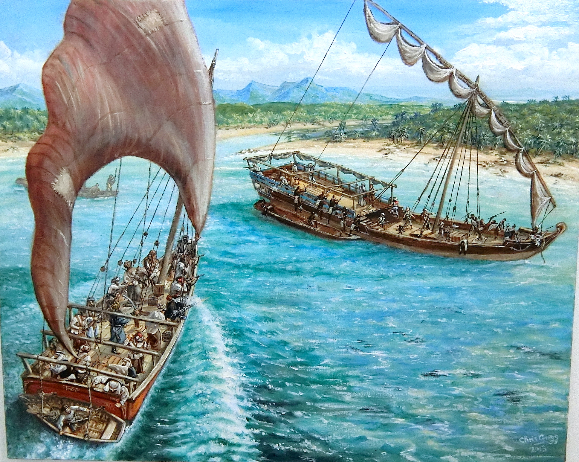 The Slavers' Dhow attacks
