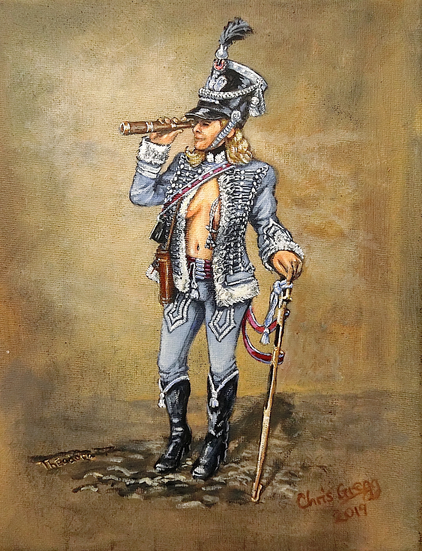 Theodora of the French 3rd Hussars 1810, Hussarette Nr 26