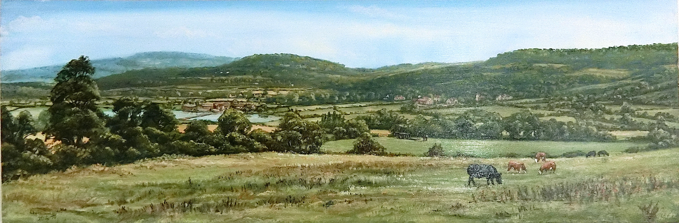 View of Witcombe from the West, near Gloucester