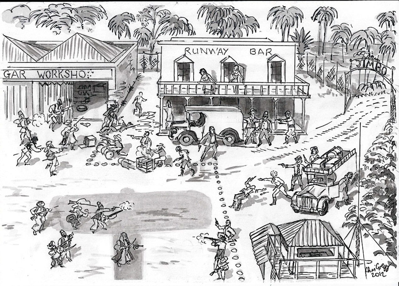 Slaver Raid on Jimbo Airfield 